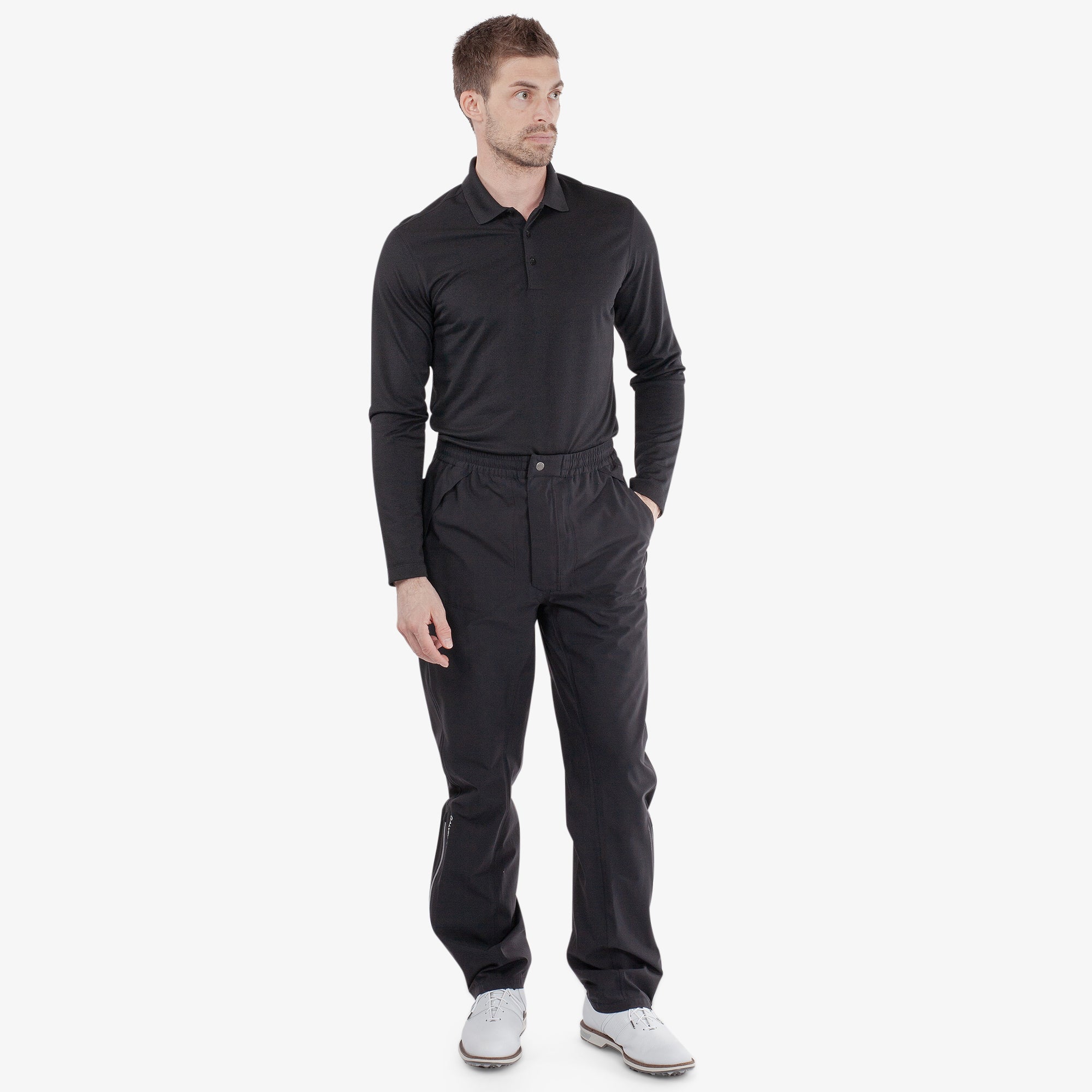Galvin Green Arthur PacLite Gore-Tex Mens Waterproof Golf Trousers Black